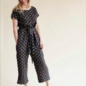 Ace & Jig Belted Playsuit in Kasuri, Size S